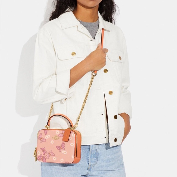 Coach Crossbody Butterfly Print! Coach dust bag & box included! Great Gift!✨ - Picture 7 of 7